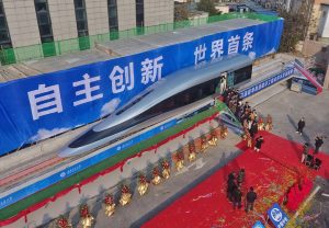 ประเทศจีนก็กำลังพัฒนา รถไฟความเร็วสูง