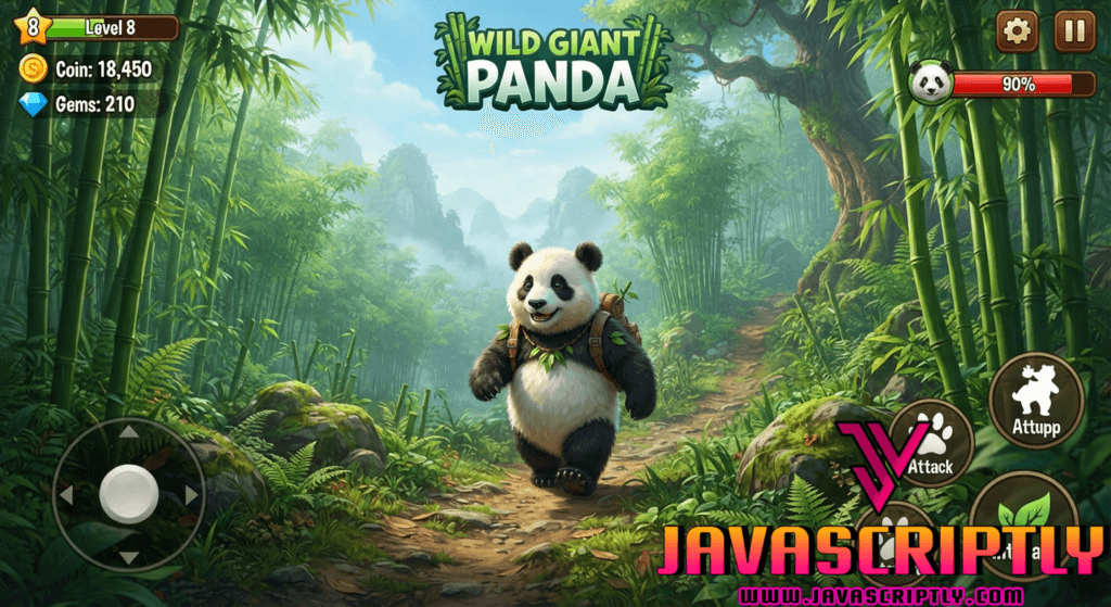 Wild Giant Panda